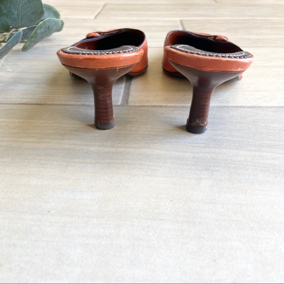 *Fits small* Cole Haan City Belted Leather Mules - Picture 6 of 7